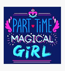 Kingdom Heart Part Time Magical Girl Photographic Print