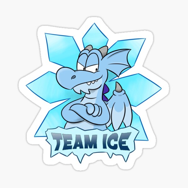Team Ice Logo Sticker