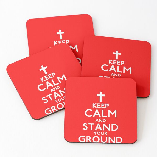 Item preview, Keep Calm and Stand Your Ground designed and sold by ArmorOfGodStore.