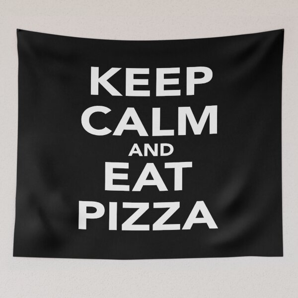 Item preview, KEEP CALM AND EAT PIZZA designed and sold by Montrepeneuer.