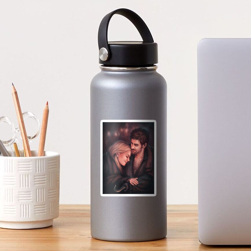 Firelight Cuddles Sticker