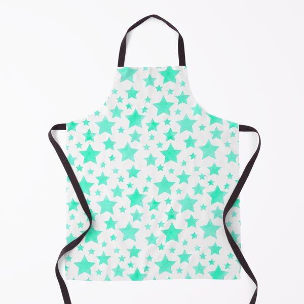Item preview, Green Star Pattern - White designed and sold by VvdVenDesign.