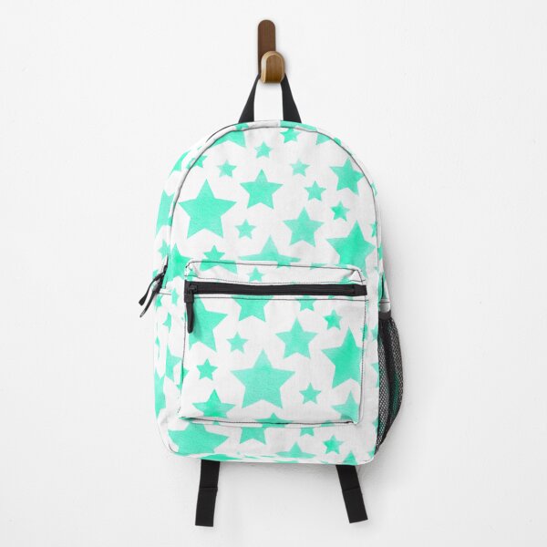 Item preview, Green Star Pattern - White designed and sold by VvdVenDesign.