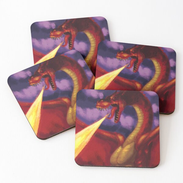 Item preview, Fire Breathing Dragon - Digital painting designed and sold by DStokes-art.