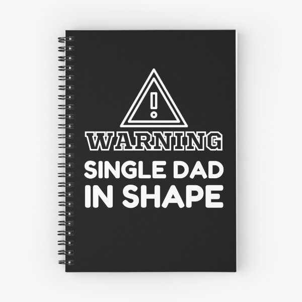 Item preview, Warning, single dad in shape designed and sold by Unchainthebeast.