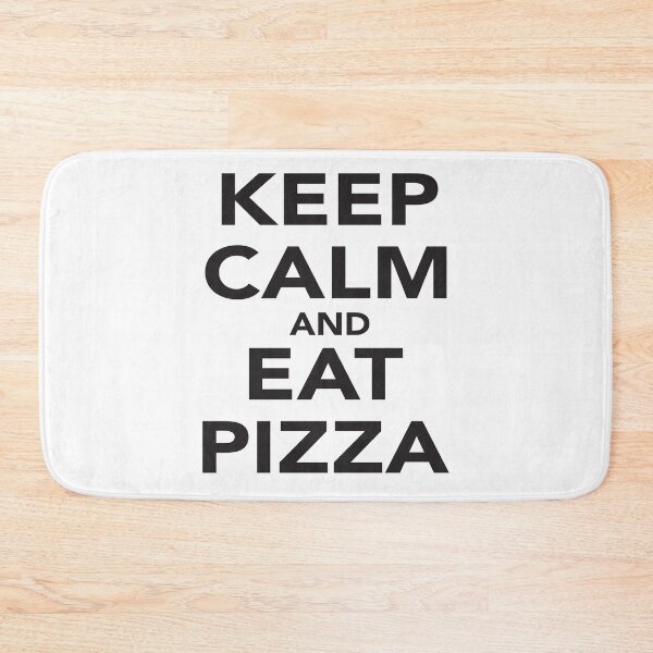 Artikelvorschau, KEEP CALM AND EAT PIZZA entworfen und verkauft von Montrepeneuer.