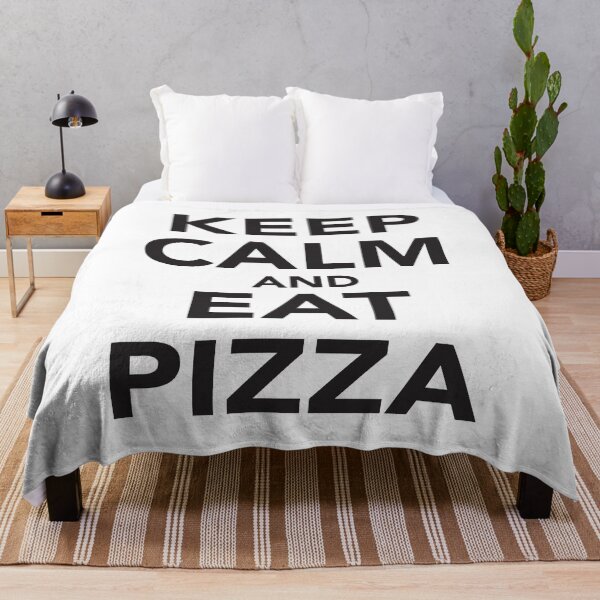 Artikelvorschau, KEEP CALM AND EAT PIZZA entworfen und verkauft von Montrepeneuer.