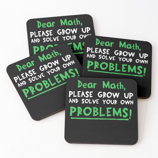 Item preview, Dear Math Please Grow Up And Solve Your Own Problems designed and sold by Mesyo.