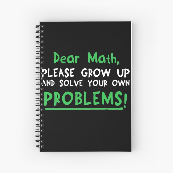 Item preview, Dear Math Please Grow Up And Solve Your Own Problems designed and sold by Mesyo.