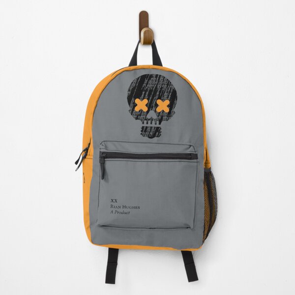 Item preview, XX - "US Skull Logo" (Black and Orange) designed and sold by Rian Hughes.