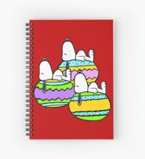 Snoopy Easter Spiral Notebook