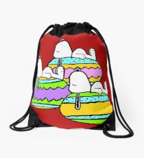 Snoopy Easter Drawstring Bag