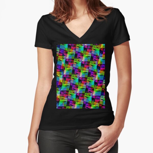 Fitted V-Neck T-Shirt