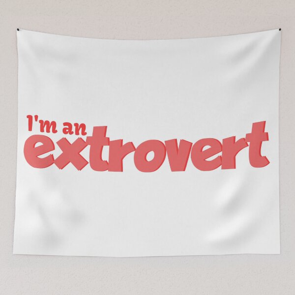Item preview, I'm an extrovert designed and sold by CianiCentral.