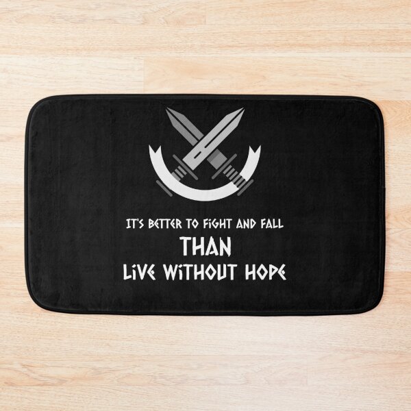 Item preview, Viking Quote - Fight / Honor / Sword designed and sold by NoelNimmad.
