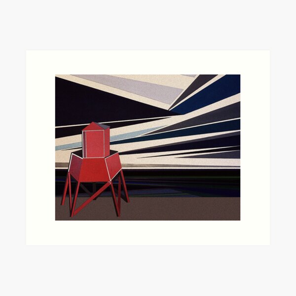 Item preview, beacon & jagged sky designed and sold by Paul Summers.