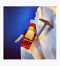 Lego Ice Climber Photographic Print