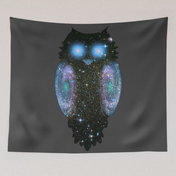 Item preview, Spacial Owl (Blue) designed and sold by AnotherFA.