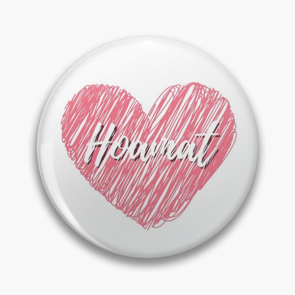 Item preview, Hoamat love with red heart lettering in handwriting designed and sold by Branjos.