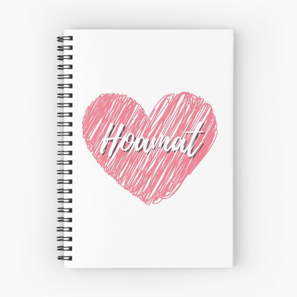 Item preview, Hoamat love with red heart lettering in handwriting designed and sold by Branjos.