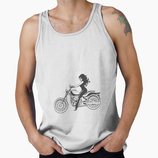 Girl on a Motorcycle