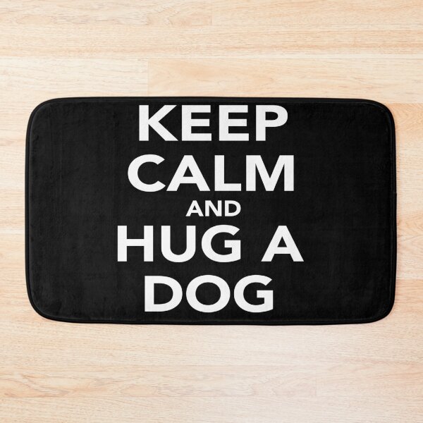 Artikelvorschau, KEEP CALM AND HUG A DOG entworfen und verkauft von Montrepeneuer.