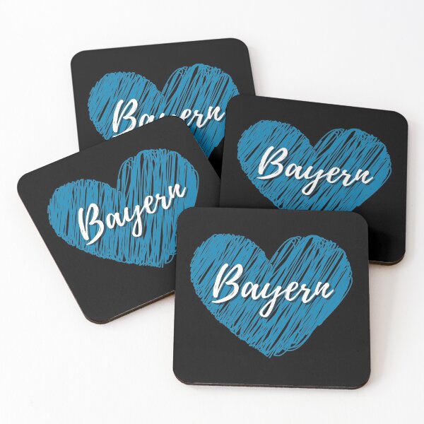 Item preview, Bavaria love with blue heart lettering in handwriting designed and sold by Branjos.
