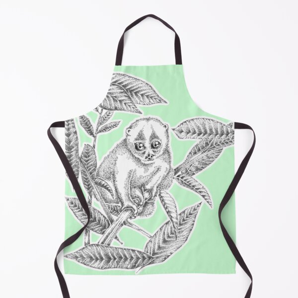 Item preview, Cute slow loris, ink, stippling, pointillisme designed and sold by Francesco Carli.