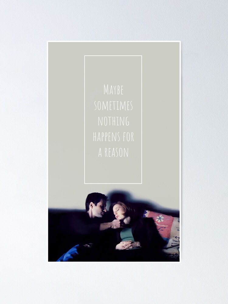 "The X Files All Things scene" Poster for Sale by thetribestudio