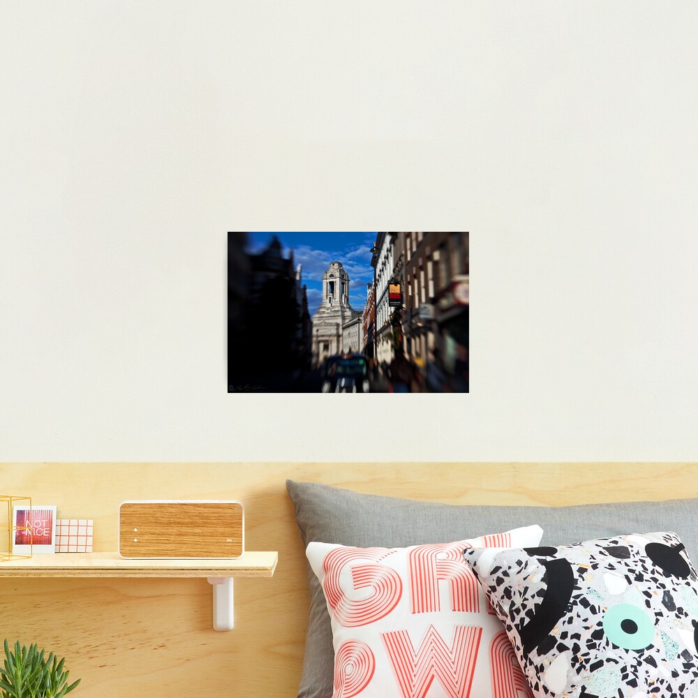 London street abstract Photographic Print