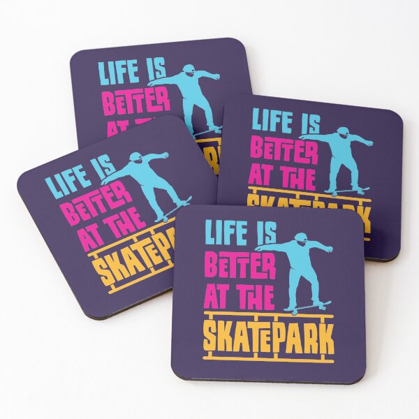 Item preview, Skateboarding Skater Life is Better At the Skatepark  designed and sold by jaygo.