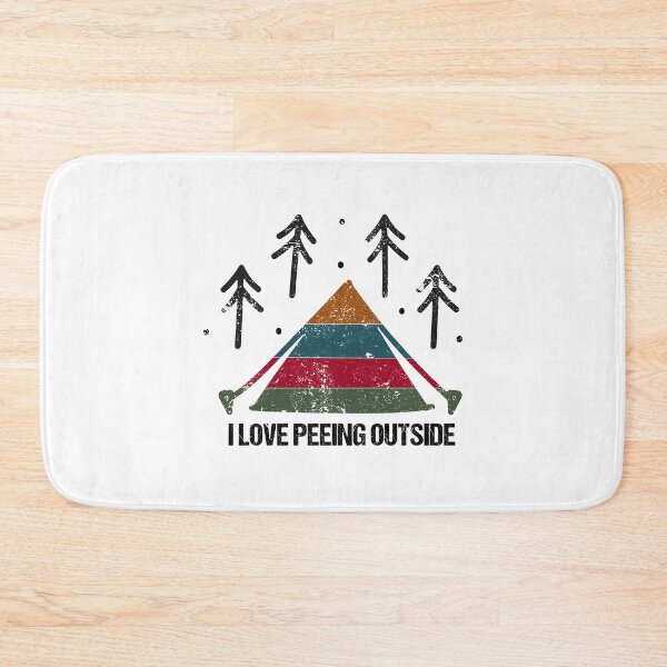 Item preview, I Love Peeing Outside Camping lover Grung Design designed and sold by Artysneak.