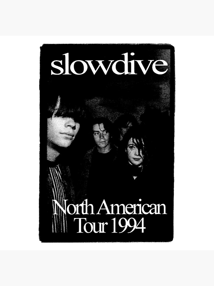 slowdive tour poster