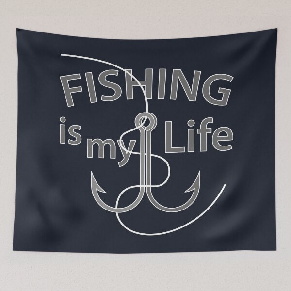 Item preview, Fishing is my Life designed and sold by tuzlay.
