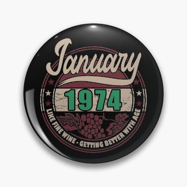 Item preview, Like Fine Wine - January 1974 designed and sold by MoonsmileProd.