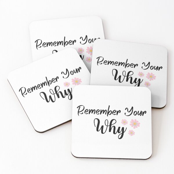 Item preview, Remember Your Why - Motivational Quote designed and sold by thebreeze09.