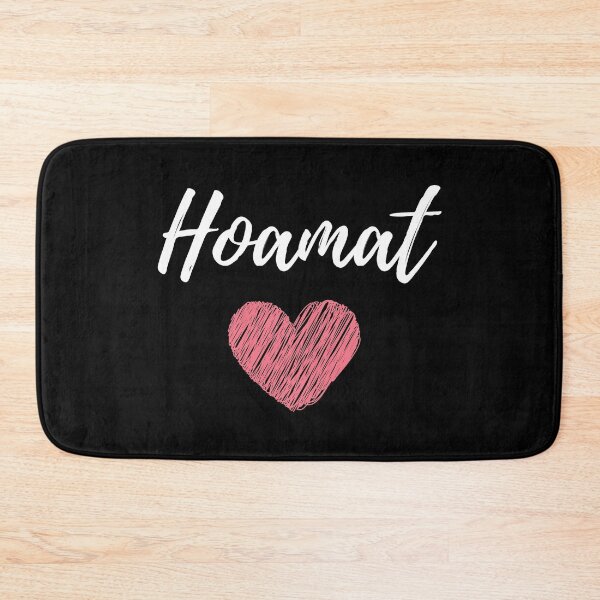 Item preview, Hoamat love with red heart lettering in handwriting designed and sold by Branjos.