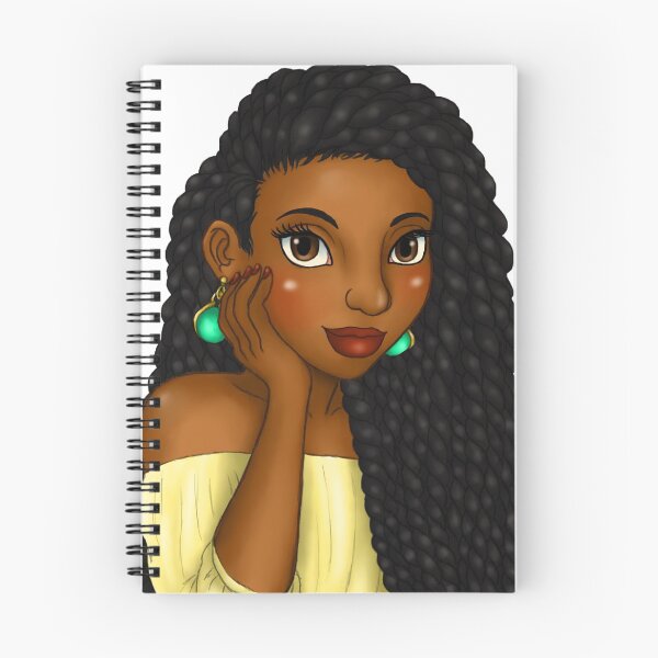 Item preview, Beautiful Woman With Box Braids designed and sold by Deanna McRae.