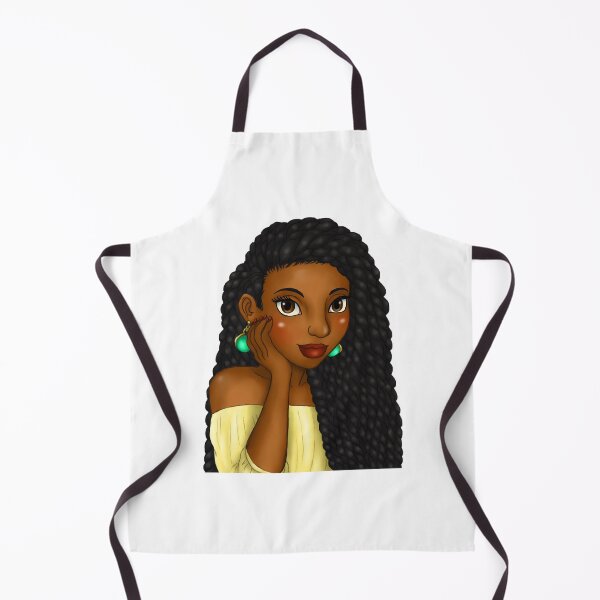 Item preview, Beautiful Woman With Box Braids designed and sold by Deanna McRae.