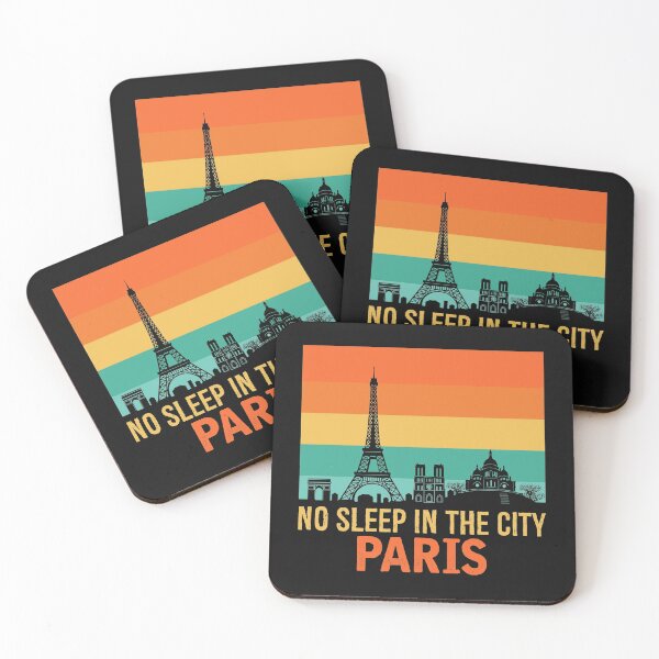 Item preview, No Sleep In The City Paris designed and sold by mteehut.