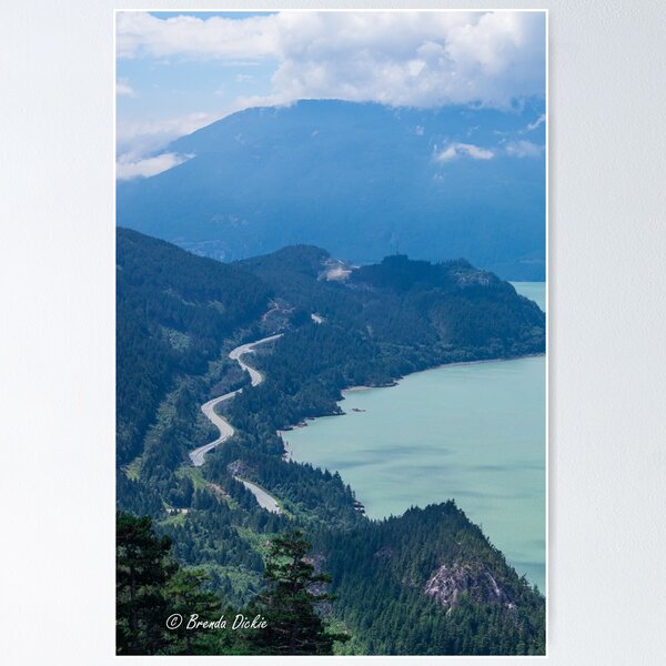 Item preview, Snaky sea to sky highway designed and sold by Brenda Dickie.