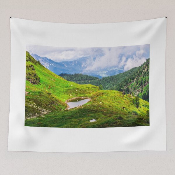 Item preview, Lake in the heart of mountains designed and sold by SzendeB.