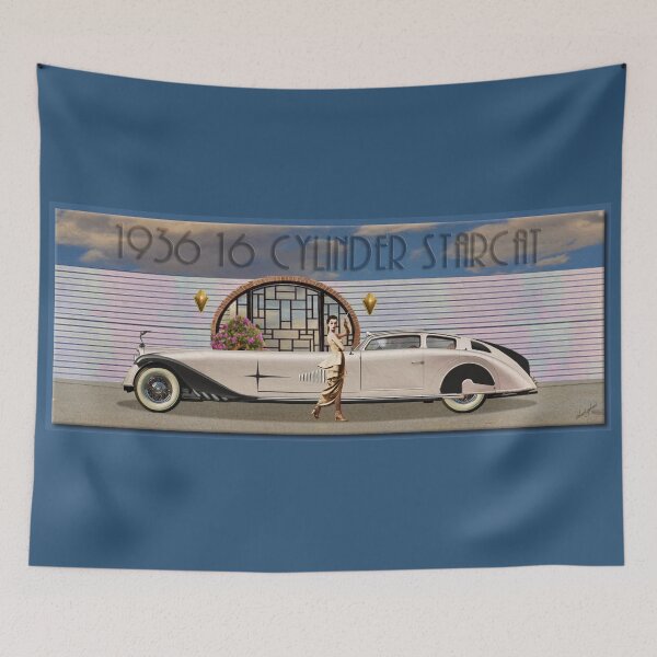 Item preview, 1936 16 Cylinder Starcat designed and sold by Richard  Gerhard.
