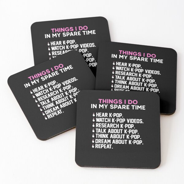 Item preview, Things I Do In My Spare Time - Funny Best Gift Ideas For Womens Girls Korea Kpop Lovers Music designed and sold by NDTStore.