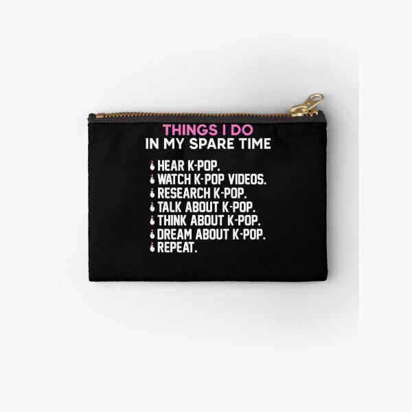 Item preview, Things I Do In My Spare Time - Funny Best Gift Ideas For Womens Girls Korea Kpop Lovers Music designed and sold by NDTStore.