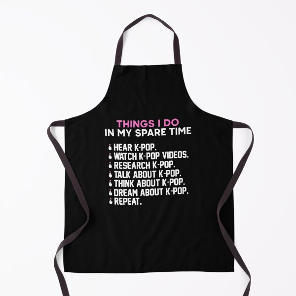 Item preview, Things I Do In My Spare Time - Funny Best Gift Ideas For Womens Girls Korea Kpop Lovers Music designed and sold by NDTStore.