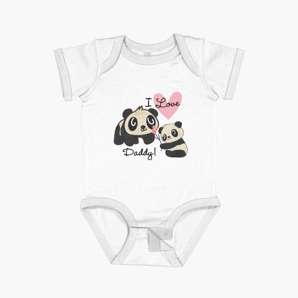 Artikel-Vorschau von Kinder Panda Bären Ich liebe Papa, designt und verkauft von peacockcards.