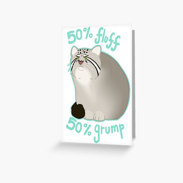 Pallas Cat Greeting Card