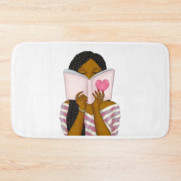Item preview, Black Woman Reading Diary Book designed and sold by Deanna McRae.