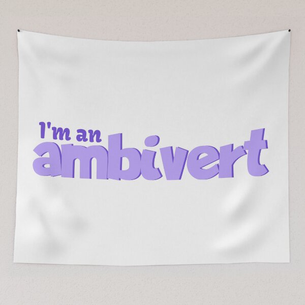 Item preview,  I'm an ambivert designed and sold by CianiCentral.